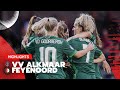 De eerste COMPETITIEWINST is binnen | Highlights VV Alkmaar - Feyenoord Vrouwen 1 | 2021-2022