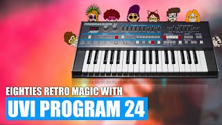 Video thumbnail for Retro eighties magic with UVI Program 24 by Marula Music