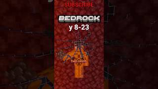 ancient debris is ABSURDLY COMMON… on bedrock edition