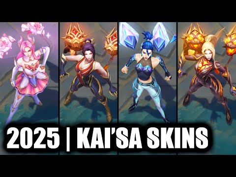 ALL KAI'SA SKINS SPOTLIGHT 2025 | League of Legends
