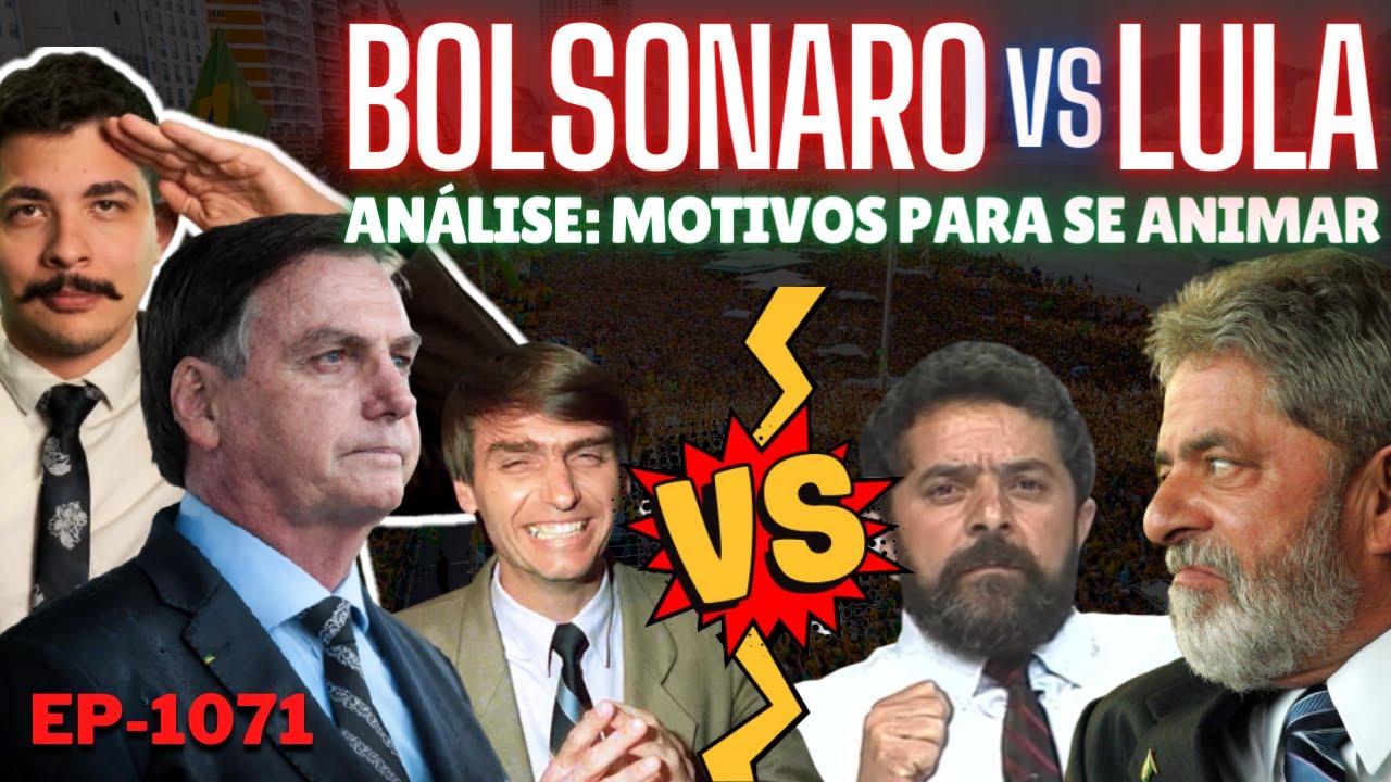 Bolsonaro vs Lula - INTERESSES Internacionais +Análise: JAIR tem MOTIVOS para se ANIMAR.