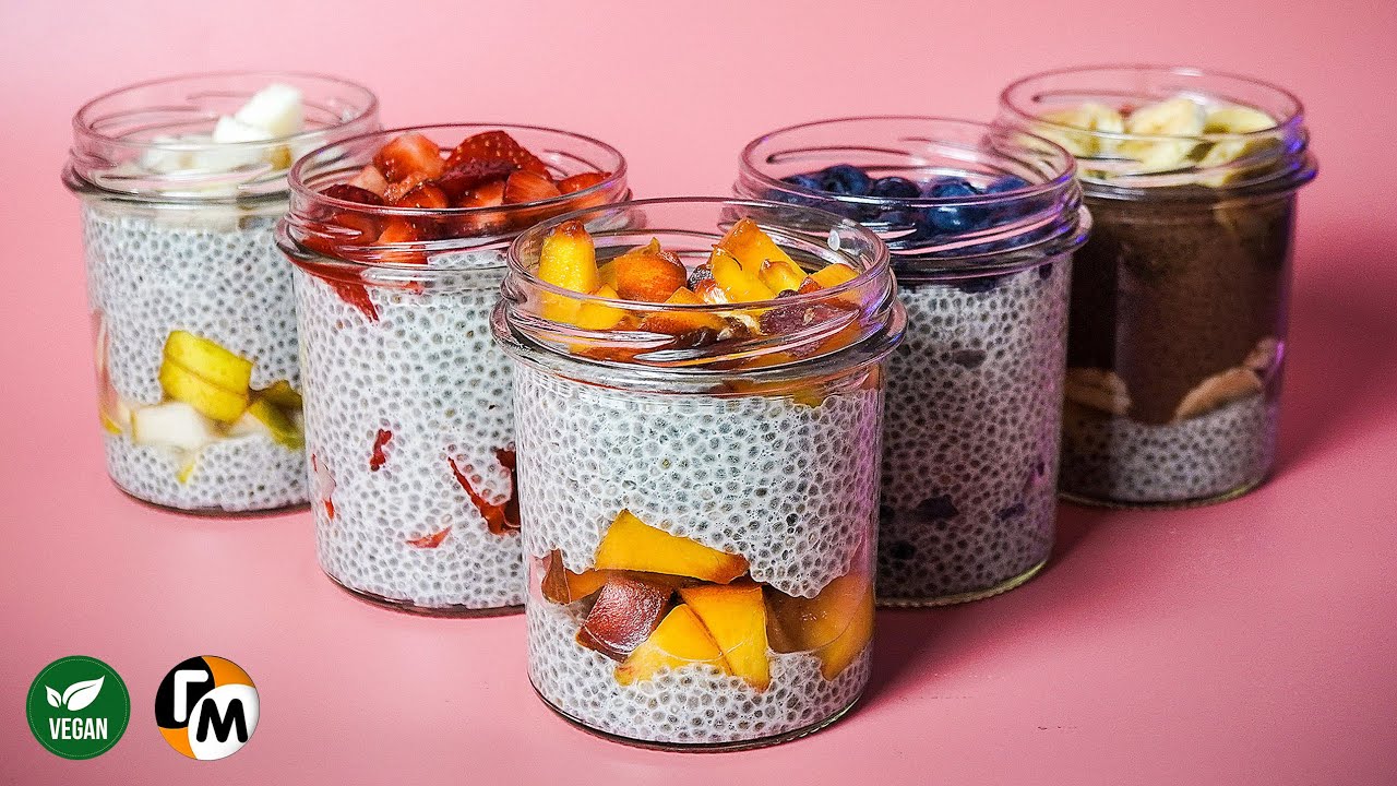 как сделать пудинг из семян чиа