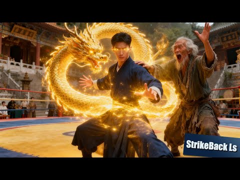 Beggar master injects Kung Fu power to Loser, then he becomes super Kung Fu King and beats all!