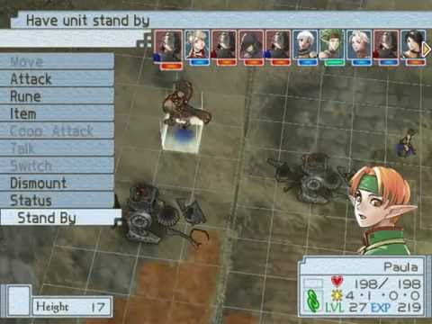 Let's Play "Suikoden Tactics" Part 051 - Small Borer Village