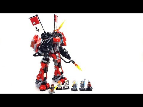 The LEGO Ninjago Movie Set 70615 - Kai's Feuer-Mech / Unboxing & Review deutsch