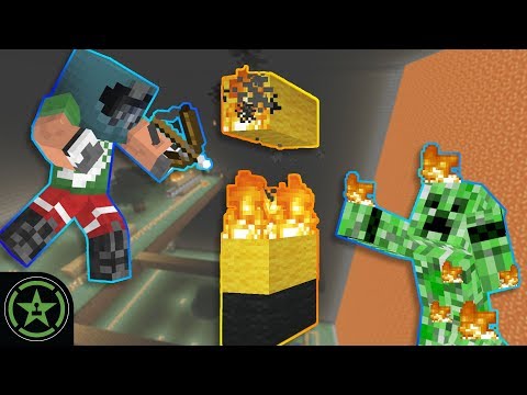 Woke Up On Fire - Minecraft - Lava Wall X (#325) | Let's Play