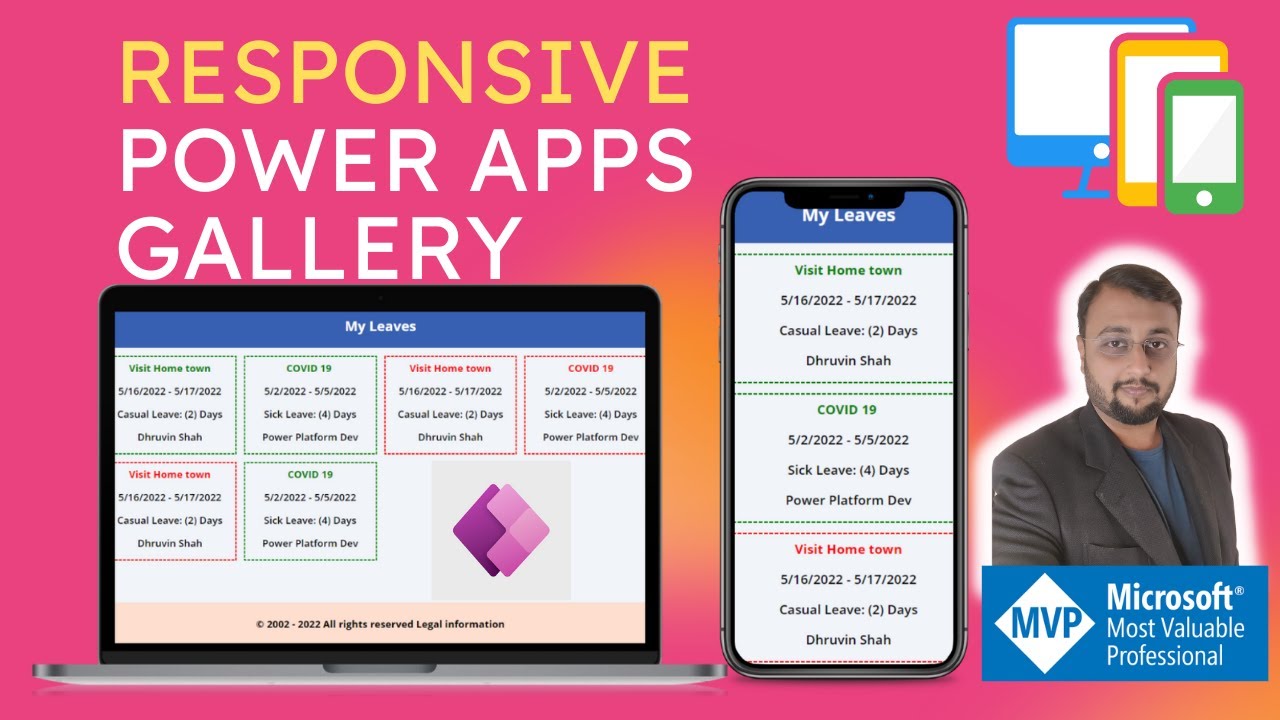 Responsive Power Apps Gallery