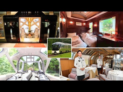 Japan’s $3000 Most Luxurious Sleeper Train: Train Suite Shikishima! 🚆✨