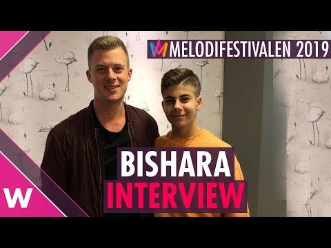 Bishara ”On My Own” Interview @ Melodifestivalen 2019 Final | wiwibloggs