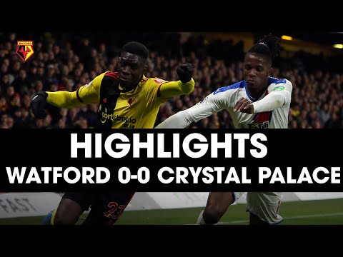 FC Watford 0-0 FC Crystal Palace Londra
