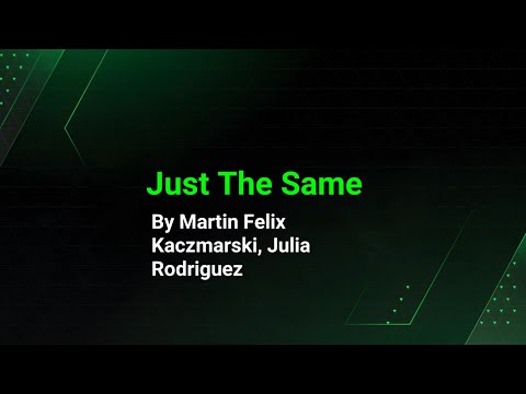 Martin Felix Kaczmarski- Just The same (Fifa mobile 19 and 23 Founders soundtrack)