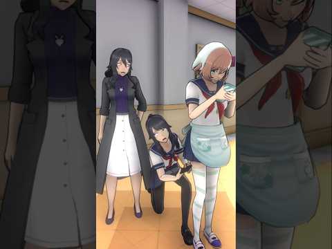 Ryoba Visits Ayano at School! (Yandere Simulator) #shorts