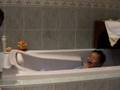 Laughing Baby In Bath Tub