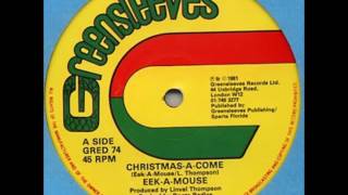 Eek-A-Mouse - Christmas A Come Discomix - 12&quot; Greensleeves 1981 - ROOTS RUB-A-DUB 80&#39;S DANCEHALL