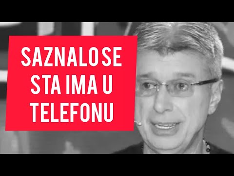Saznalo se sta ima u TELEFONU Sase Popovica! SOK! #sasapopovic