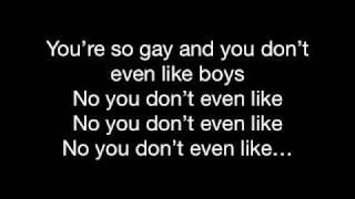ur so gay lyrics