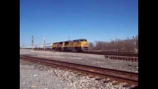 preview picture of video 'Out bound, UP Settegast Yard, Houston, Tx.'