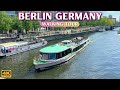 🇩🇪 Berlin Walking Tour in April 2024 - 4K City Walk with Real Ambient Sounds [With Captions]