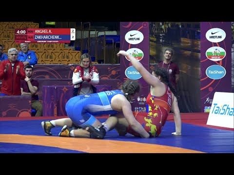 Round 2 WW - 72 kg: A. ANGHEL (ROU) v. E. ZAKHARCHENKO (RUS)