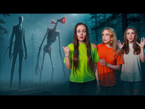 Я СНЯЛА СИРЕНОГОЛОВОГО и СЛЕНДЕРМЕНА в РЕАЛЬНОЙ ЖИЗНИ! **Они вернулись**