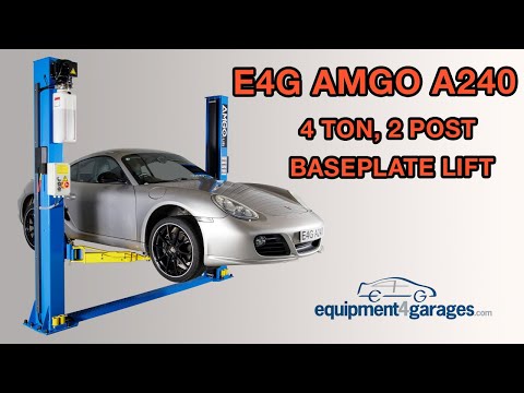 AMGO A240 2 Post Lift (Baseplate) - 4 Ton