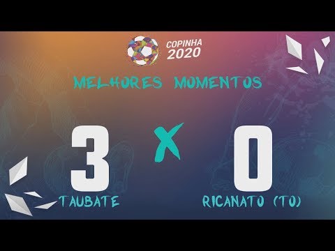 Taubaté-SP 3x0 Capital-TO – FPF TV - Copa São Paulo 2020