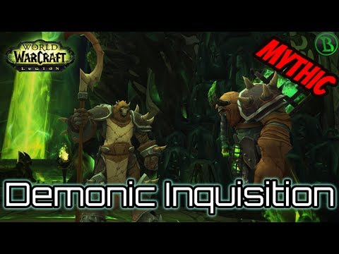 Blacklîsted vs. Demonic Inquisition (mythic) - Blood DK pov