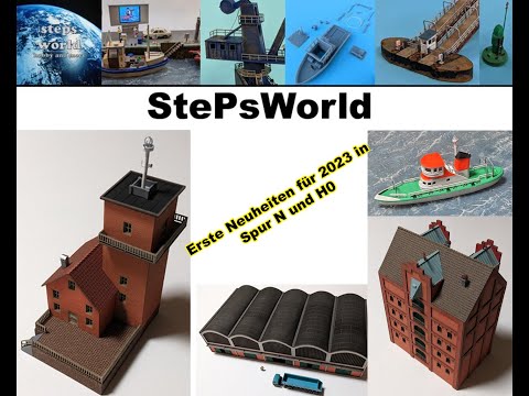 Erste Neuheiten für 2023 bei StePsWorld in H0 und N
