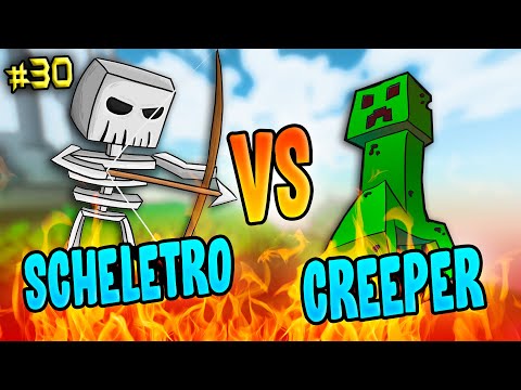 Scheletro VS Creeper | Minecraft ITA #30