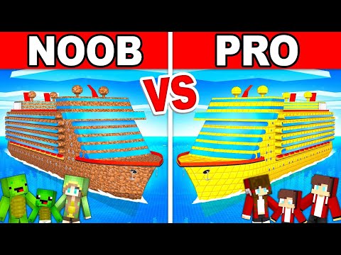 Ultimate Noob vs Pro Ship Build Challenge!