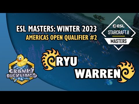 Ryu vs WarreN - ZvZ | ESL SC2 Masters: Winter 2023 - Americas Open Qualifier #2 | EPT Tournament