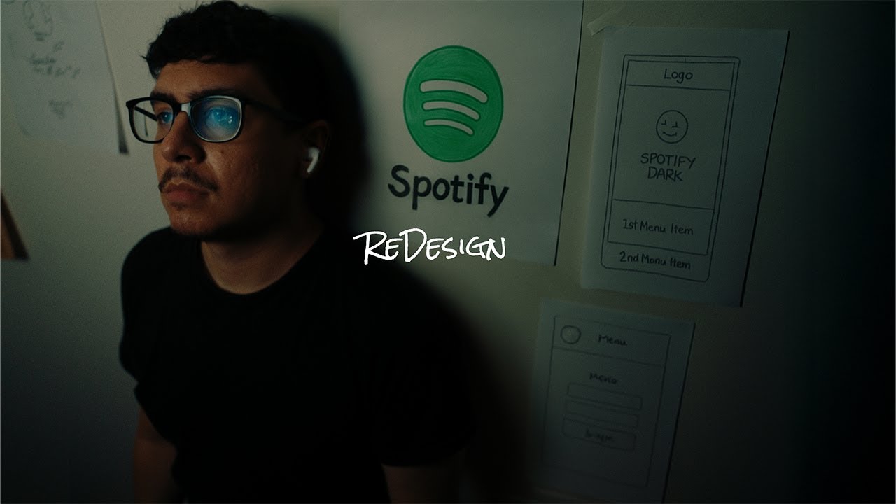 I Redesigned Spotify