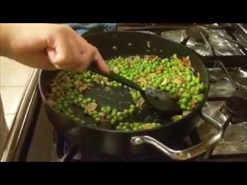 Azara Making Matar Pillao