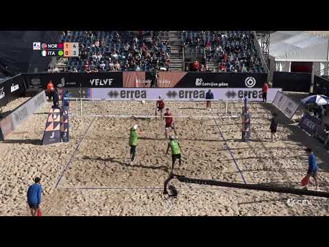 Mol.A/Sørum (NOR) vs. Nicolai/Lupo (ITA) Semi Final 2020 European Championships