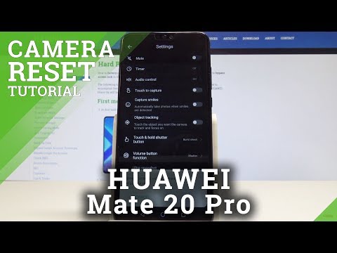 How to Reset Camera on HUAWEI Mate 20 Pro - Restore Camera Settings