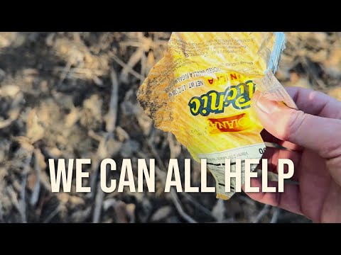 Picking Up Trash at Sepulveda Basin Wildlife Reserve