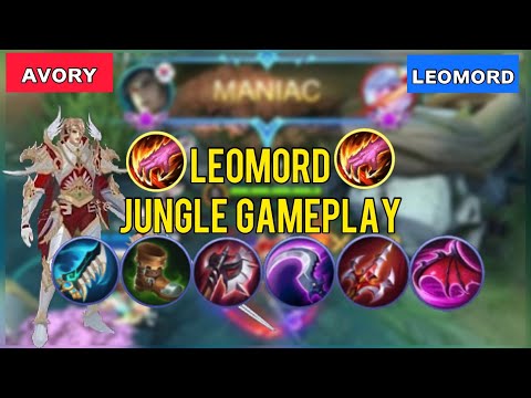 🐎 Leomord Jungler! MANIAC! [Top Global Leomord] - Avory Mobile Legends