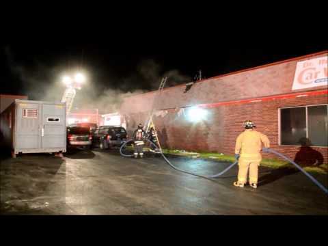 Depew FD Commercial Structure Fire - 20 Hanwell Pl