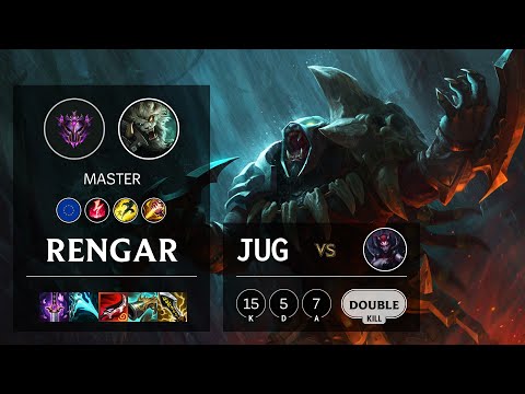Rengar Jungle vs Elise - EUW Master Patch 11.18