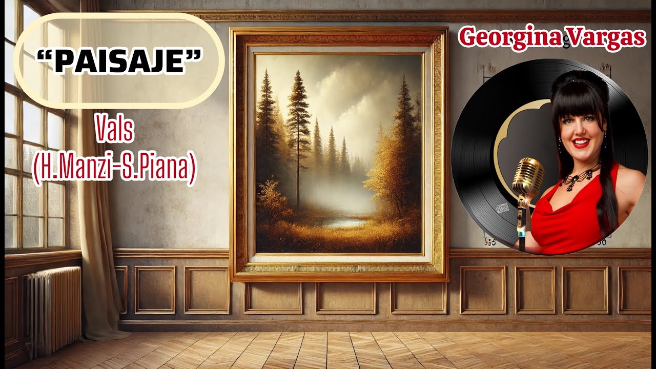 Video thumbnail for PAISAJE #vals CANTA GEORGINA VARGAS bailan Oscar & Georgina #tangodebuenosaires #tangomusic