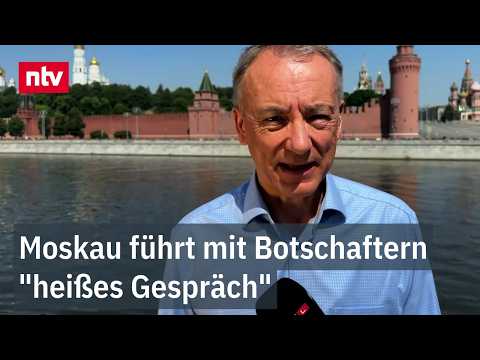 Video Thumbnail: "Destruktiv" sei der Austausch im Kreml mit Vertretern dreier Nationen verlaufen, so Munz | ntv