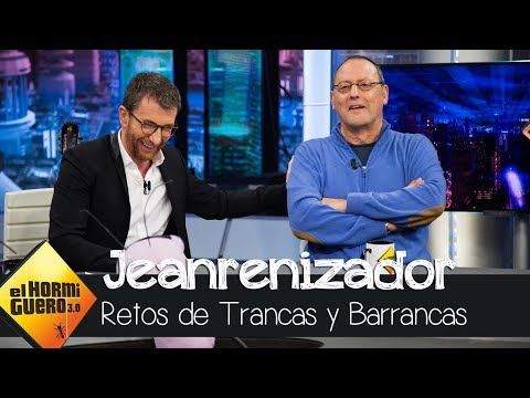 Trancas y Barrancas ponen a prueba a Jean Reno con el 'Jeanrenizador' - El Hormiguero 3.0