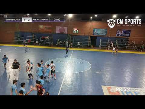 FÚTBOL DE SALÓN  / SEMIFINALES C17/ GRUPO A-FECHA 2 / SIMÓN BOLÍVAR VS ATLÉTICO OCCIDENTAL