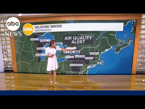 How long will toxic smoke from Canadian wildfires last?