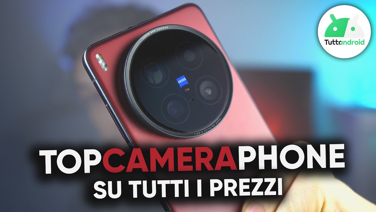 MIGLIORI Smartphone per FOTOCAMERA a NOVEMBRE 2025 (tutte le fasce di prezzo) | #TopSmartphone
