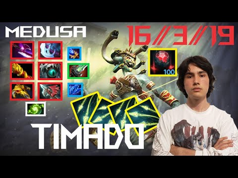 Timado Medusa Carry Dota 2 Gameplay Highlights Patch 7.31b