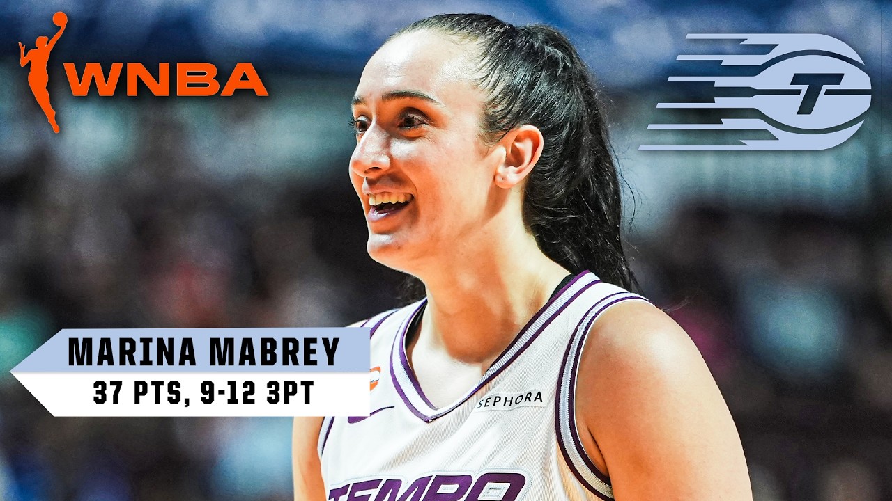MARINA MABREY DROPS CAREER-HIGH 37 PTS VS. HER FORMER TEAM 🔥 | WNBA on ESPN