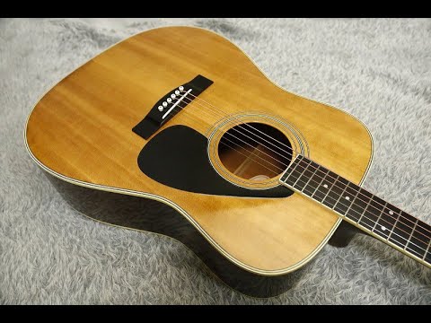 Japan Vintage YAMAHA 1980's made  FG-200D Acoustic Guitar Made in Japan image 25