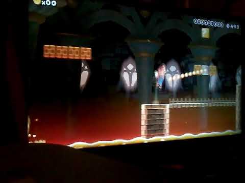 Super Mario Maker 8-Castle NSMBW Remastered
