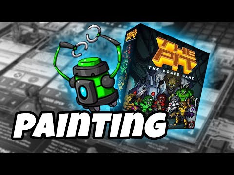 The Pit: The Board Game - how to paint SCAVENGER BOT